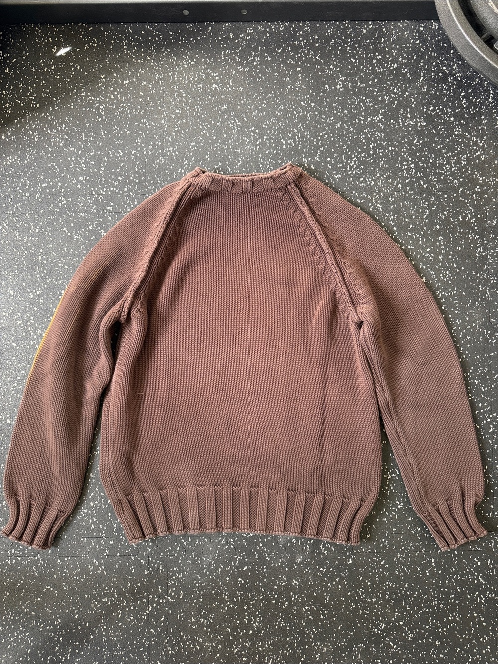 Zara Chestnut Brown Crewneck Sweater